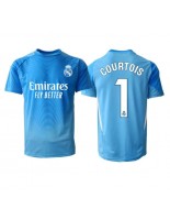 Moške Nogometnih dresov Real Madrid Thibaut Courtois #1 Vratar Domači 2025-26 Kratki rokavi Moške Nogometnih dresov Real Madrid Thibaut Courtois #1 Vratar Domači 2025-26 Kratki rokavi